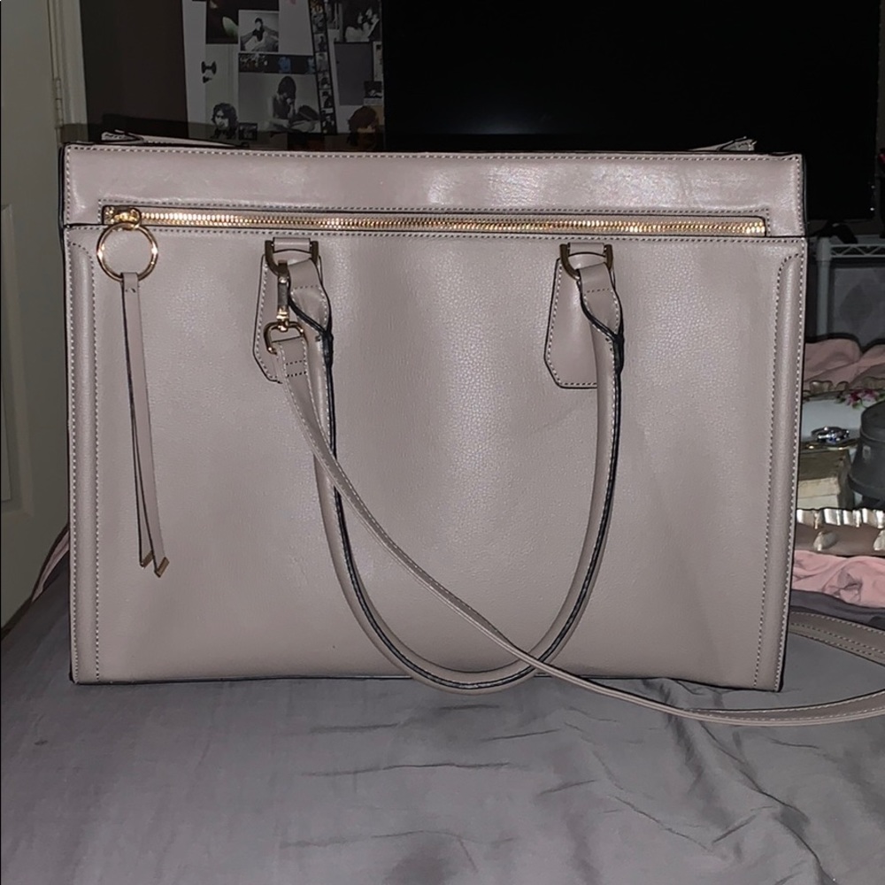 Grey Shoulder/Crossbody Purse